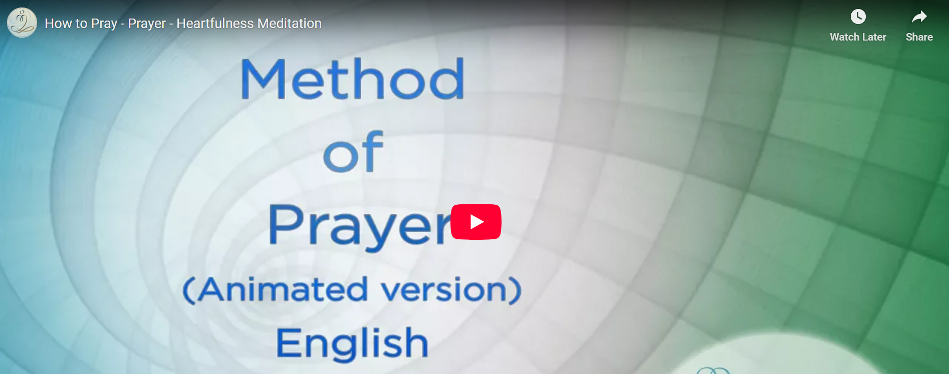 Guided Prayer Meditation (English)